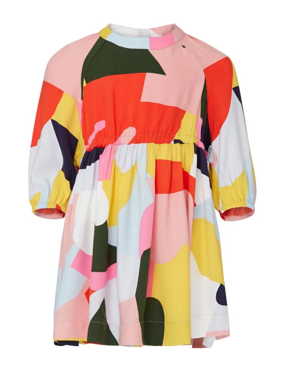 Stella McCartney Kids Multicolor Colorblock Dress Girls Size 6